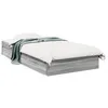 Image de vidaXL Cadre de lit avec tiroirs sans matelas sonoma gris 90x190 cm
