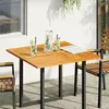 Image de Vidaxl Dessus De Table 90x90x2,2 Cm CarrÃ© Bois Massif D'acacia