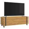 Image de vidaXL Table basse 110x45x35 cm bois massif de teck