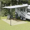 Image de Vidaxl Tapis De Sol De Camping CrÃ¨me 5x3 M