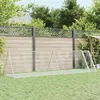 Image de Vidaxl Clapier ArgentÃ© 400x105x91 Cm Acier GalvanisÃ©