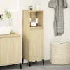 Image de Vidaxl Armoire Salle De Bain ChÃªne Sonoma 30x30x100 Cm