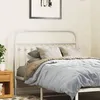 Image de vidaXL TÃªte de lit mÃ©tal blanc 100 cm