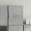 Image de vidaXL Armoire murale gris bÃ©ton 30x42,5x40 cm bois d'ingÃ©nierie