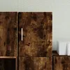 Image de Vidaxl Armoire Murale ChÃªne FumÃ© 30x42,5x40 Cm Bois D'ingÃ©nierie