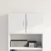Image de vidaXL Armoire murale blanc 70x42,5x40 cm bois d'ingÃ©nierie