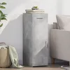 Image de vidaXL Buffet gris bÃ©ton 30x42,5x93 cm bois d'ingÃ©nierie