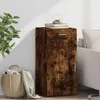 Image de Vidaxl Buffet ChÃªne FumÃ© 45x42,5x93 Cm Bois D'ingÃ©nierie