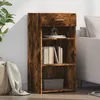 Image de Vidaxl Buffet ChÃªne FumÃ© 45x42,5x93 Cm Bois D'ingÃ©nierie
