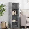 Image de vidaXL Buffet gris bÃ©ton 40x41x124 cm bois d'ingÃ©nierie