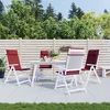 Image de Vidaxl Buffet Haut Blanc 45x41x124 Cm Bois D'ingÃ©nierie