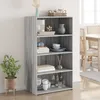 Image de vidaXL Buffet haut sonoma gris 70x41x124 cm bois d'ingÃ©nierie