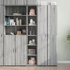 Image de vidaXL Buffet haut sonoma gris 30x41x185 cm bois d'ingÃ©nierie