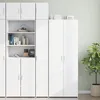 Image de vidaXL Armoire de rangement mince blanc 30x42,5x225 cm