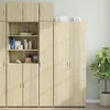 Image de Vidaxl Armoire De Rangement Mince ChÃªne Sonoma 30x42,5x225 Cm
