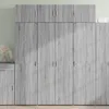 Image de vidaXL Buffet haut sonoma gris 80x42,5x185 cm bois d'ingÃ©nierie