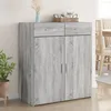 Image de vidaXL Buffet sonoma gris 80x42,5x93 cm bois d'ingÃ©nierie