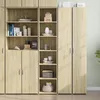 Image de vidaXL Buffet haut chÃªne sonoma 40x41x185 cm bois d'ingÃ©nierie