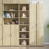Image de vidaXL Buffet haut chÃªne sonoma 45x41x185 cm bois d'ingÃ©nierie