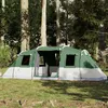 Image de Vidaxl Tente Familiale Tunnel 6 Personnes Vert ImpermÃ©able