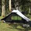 Image de Vidaxl Tente De Camping 2 Personnes Blanc Tissu Occultant ImpermÃ©able