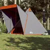 Image de Vidaxl Tente Familiale Tipi 6 Personnes Gris ImpermÃ©able