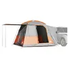 Image de Vidaxl Tente De Voiture 4 Personnes Gris Et Orange ImpermÃ©able