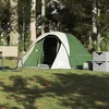 Image de Vidaxl Tente De Camping De Cabine 4 Personnes Vert ImpermÃ©able