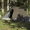 Image de Vidaxl Tente De Camping Ã DÃ´me 3 Personne Marron ImpermÃ©able