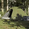Image de Vidaxl Tente De Camping Ã DÃ´me 4 Personnes Vert Olive ImpermÃ©able
