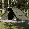 Image de Vidaxl Tente De Camping Ã DÃ´me 4 Personnes Marron ImpermÃ©able
