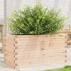 Image de Vidaxl JardiniÃ¨re 90x40x45,5 Cm Bois De Pin Massif