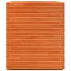 Image de Vidaxl JardiniÃ¨re Cire Marron 90x60x72,5 Cm Bois De Pin Massif