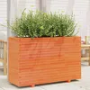 Image de Vidaxl JardiniÃ¨re Cire Marron 110x40x72 Cm Bois De Pin Massif