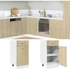 Image de vidaXL Armoire de plancher tiroir chÃªne sonoma bois d'ingÃ©nierie
