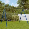 Image de Vidaxl Jeu De BalanÃ§oire ExtÃ©rieur Avec BalanÃ§oire TrapÃ¨ze Et Ãchelle