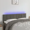 Image de vidaXL Cadre de lit Taupe 100x200 cm Tissu