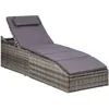 Image de vidaXL Sommier Ã  lattes de lit avec matelas Bleu 180x200 cm Tissu