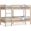 Image de vidaXL Lit superposÃ© 90x190 cm Bois de pin massif