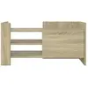 Image de Meubles à chaussures VidaXL  Meuble TV  80x35x40 cm Bois d'ingénierie Marron P31599912