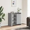 Image de vidaXL Buffet sonoma gris 73,5x35x75 cm bois d'ingÃ©nierie