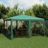 Image de Vidaxl Tente De FÃªte Avec 8 Parois LatÃ©rales En Maille Vert 4x4 M Pehd