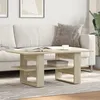 Image de vidaXL Table basse chÃªne sonoma 102x55x42 cm bois d'ingÃ©nierie