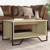Image de vidaXL Table basse chÃªne sonoma 75x51x40 cm bois d'ingÃ©nierie