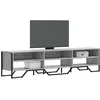 Image de vidaXL Meuble TV sonoma gris 180x34x41 cm bois d'ingÃ©nierie