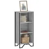 Image de vidaXL BibliothÃ¨que sonoma gris 50x31x106 cm bois d'ingÃ©nierie