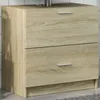 Image de vidaXL Armoire d'Ã©vier chÃªne sonoma 59x37x59 cm bois d'ingÃ©nierie