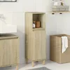 Image de Vidaxl Armoire Salle De Bain ChÃªne Sonoma 30x30x100 Cm