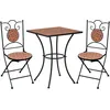 Image de Vidaxl Meuble Tv ChÃªne Sonoma 91x40x46 Cm Bois D'ingÃ©nierie Et MÃ©tal