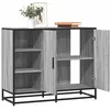 Image de vidaXL Buffet sonoma gris 92x35x76 cm bois d'ingÃ©nierie
